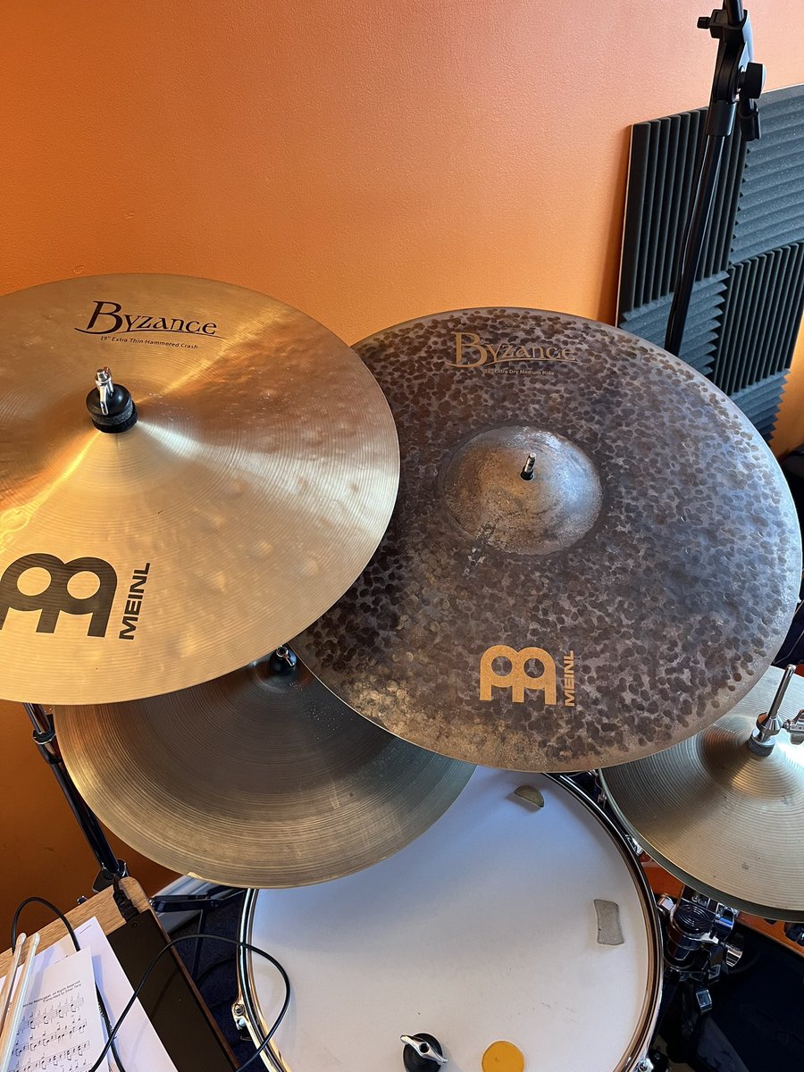 Joe Reid: Drummer (@jreiddrummer) on Twitter photo ππ₯ <a href="/meinlcymbals/">Meinl Cymbals</a> π₯π
New addition to my setup! Iβm really looking forward to playing this lush 22β Extra Dry Medium Ride cymbal on current and future projects! πΆ
#meinlcymbals #newcymbal #meinl #extradry #ridecymbal #drummer ππ₯ <a href="/meinlcymbals/">Meinl Cymbals</a> π₯π
New addition to my setup! Iβm really looking forward to playing this lush 22β Extra Dry Medium Ride cymbal on current and future projects! πΆ
#meinlcymbals #newcymbal #meinl #extradry #ridecymbal #drummer