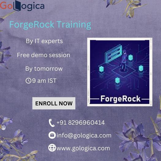 Best your career at GoLogica on Forgerock Online Training.
#gologica #onlinetraining #forgerocktraining #forgerock #designing #onlinecourses #VirtualTrainings #corporatetraining #certification #freshers #training #OracleTraining #IBMTraining #SAPTraining #SupplyChainTraining