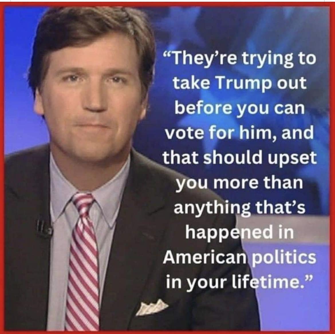 Good Morning X-World. 🇺🇸

Tucker is spot on!