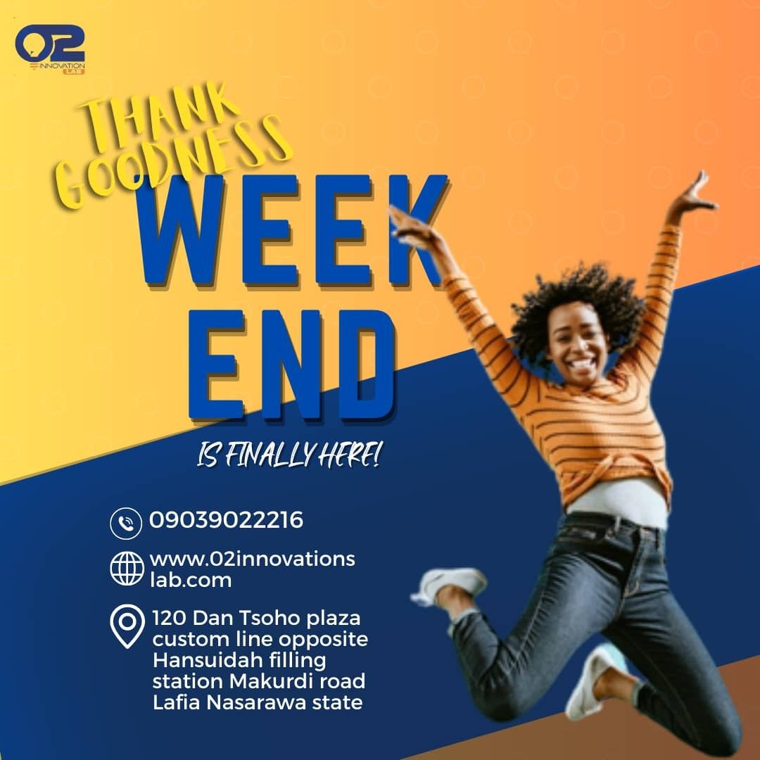 02Innovations's tweet photo. It's the weekend again! #02innovationslab https://t.co/BdGCLljiyY