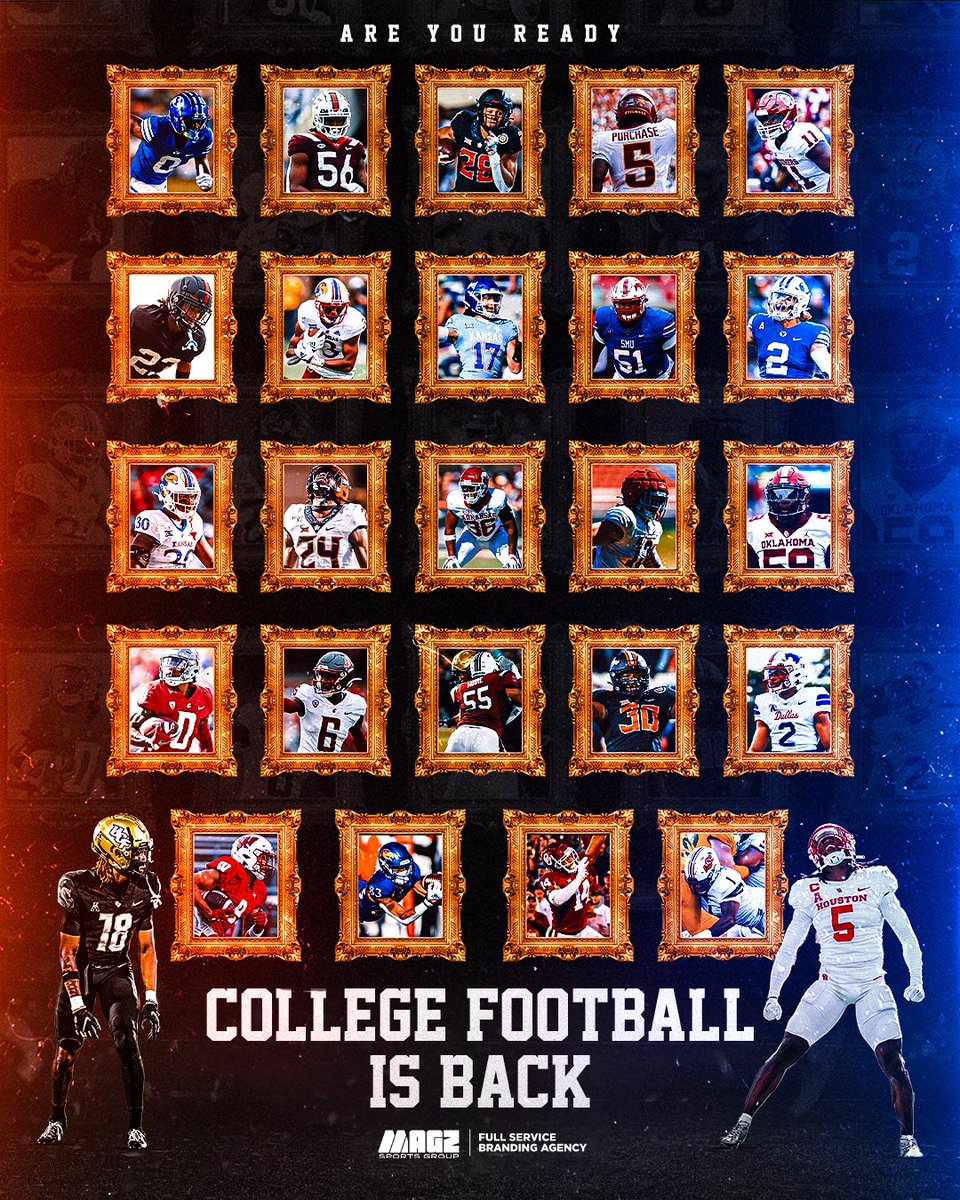 MAGZMARKETING's tweet photo. College Football is Back‼️
We’re excited for another awesome season here at MAGZ Sports.
Join the Family 🔵🟠⚪️
#TEAMMAGZ https://t.co/ARJ6ocmCH3