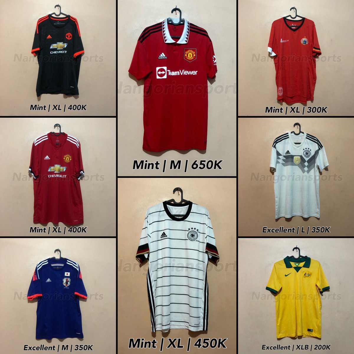Bismillah, #Jersey4sale 

• Jersey original ready stock 
• Harga &amp; keterangan cek gambar 
• Tokped &amp; Shopee available  

for info &amp; order: linktr.ee/nangoriansports 

<a href="/Jerseyforum/">The OG Indonesian Blokecore</a>