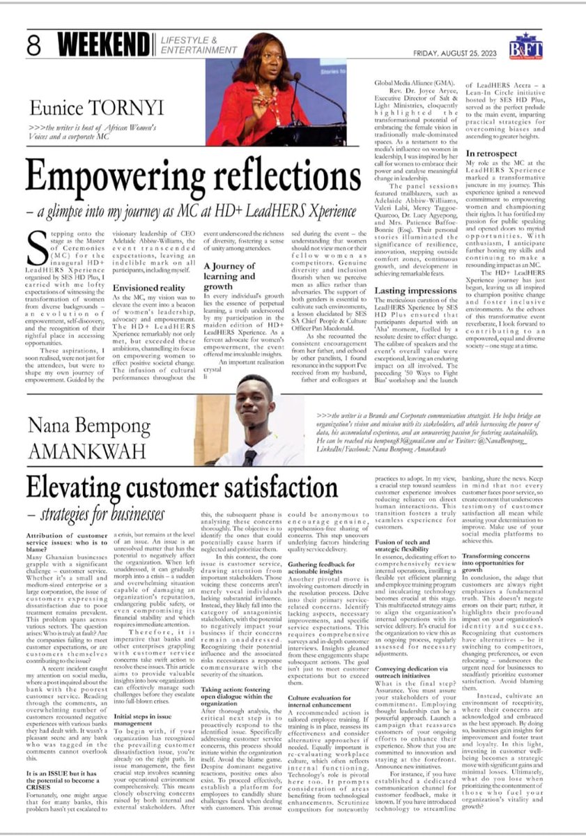 EuniceTornyi's tweet photo. #PublicSpeaking : Thank you Adelaide Abbiw-Williams CEO @hdplusghana for this initiative and opportunity to serve.
https://t.co/5KoybmOhPn
#EuniceTornyi #AfricanWomensVoices #Ghana #Africa #Women #Empowerment #womensupportingwomen #MCDuties #ModeratorDuties #womeninleadership https://t.co/5ijwJIRRgd