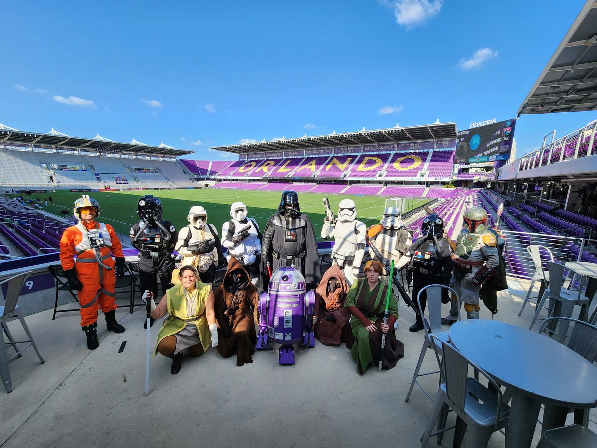 MakazeSquad's tweet photo. Orlando Pride Star Wars night 2023.
Photo by: George B.
#starwars #501stlegion #BadGuysDoingGood #rebellegion #orlandosoccer #r2builders #orlandopride #orlandocity https://t.co/LUjhhZN5xg