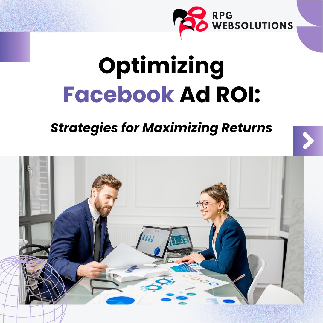 RPGWebSolution's tweet image. Mastering the art of Facebook Ad ROI optimization!
Connect with us at +91 9810236266 or visit Rpgwebsolutions.com
#FacebookAds #ROIoptimization #AdStrategy #MaximizeReturns #DigitalMarketing #SocialMediaAds #AdCampaigns #MarketingStrategy #DataDrivenMarketing #rpgwebsolutions