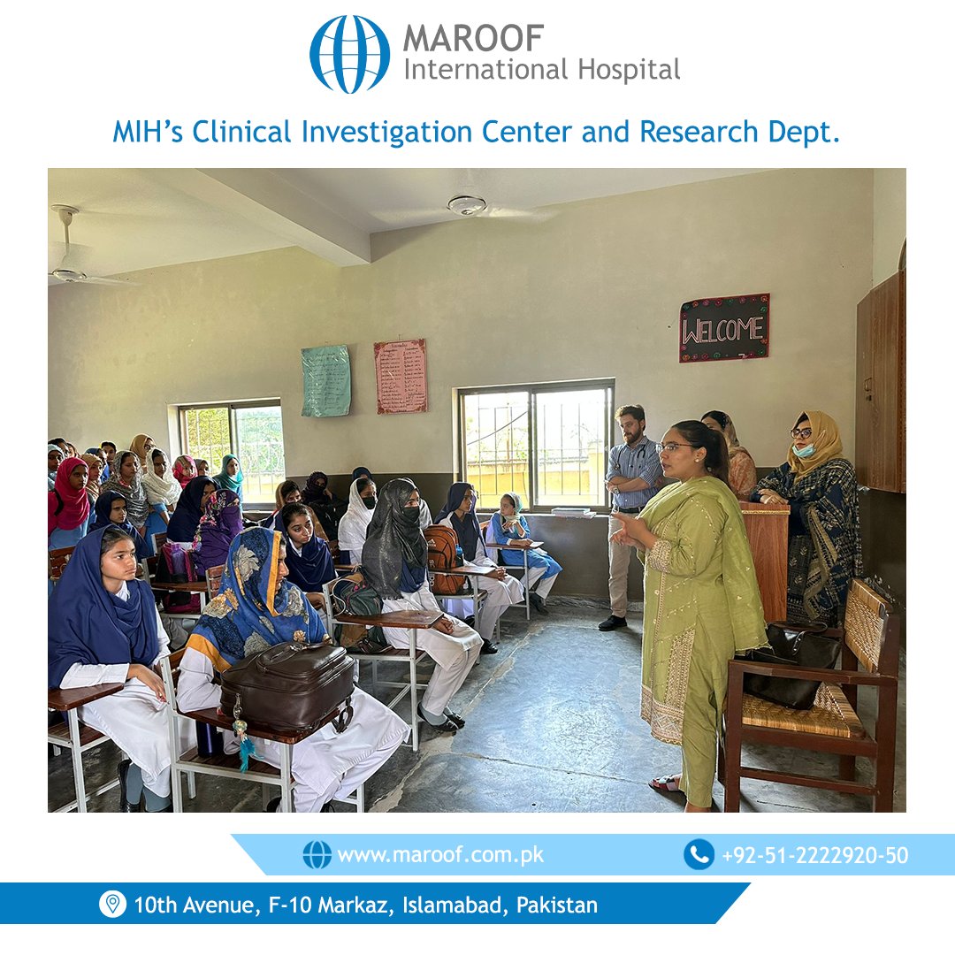 MaroofInt's tweet photo. Maroof Community Health Mission

Our Clinical Investigation Center and Research Dept. organized Free Medical Checkup &amp; Blood Screening Camp led by Dr. Saboora Waris, at Nala Musalmana – a marginalized locality in Tehsil Rawalpindi on Thursday 24 August 2023
.
.
.
#maroofhospital https://t.co/C8VMozSsEX