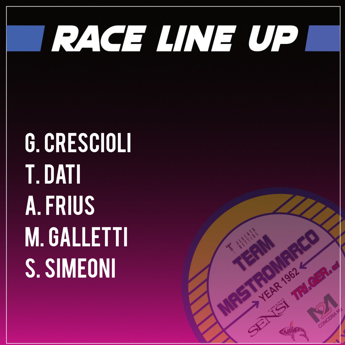 Classico appuntamento di fine agosto con l’impegnativo trofeo S.C.  Corsanico. La gara si snoda sulle strade della Versilia con l’arrivo in salita nel paese di Corsanico.