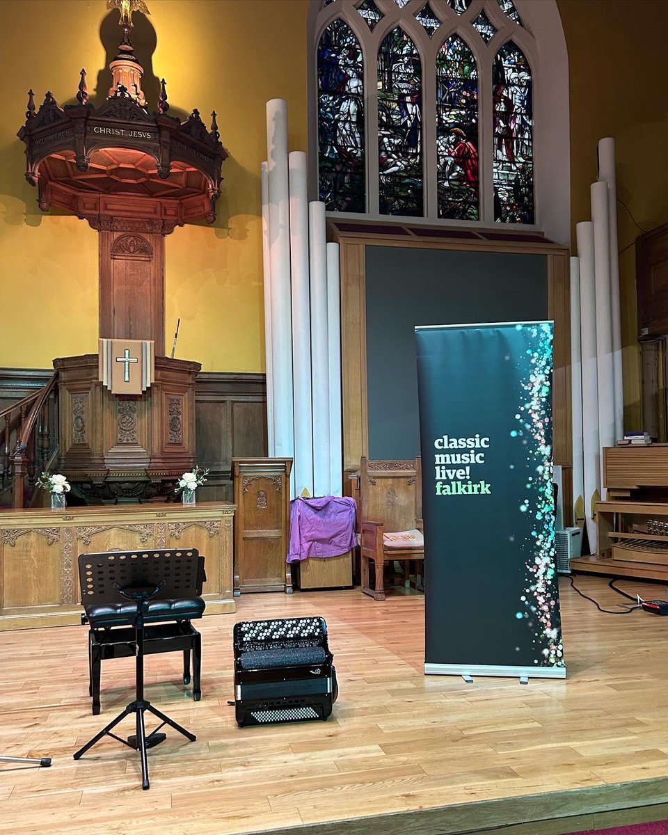 _Accordionist_'s tweet photo. Performing a recital for Classic Music Live! in Falkirk last night.
Very appreciative audience and some lovely comments afterwards!
#accordion #falkirk #chambermusicscotland #bach #angelis #weber #rameau #piazzolla #khachaturian #zolotariev #accordionist #livemusic #scotland https://t.co/EMiqW28JTj