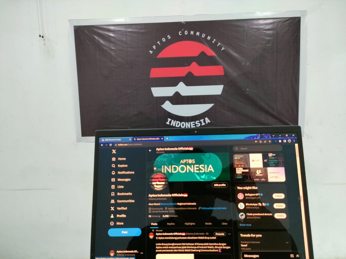 Aptos_Indonesia's tweet photo. Live on Aptos Community Meet up Part 2 🔥🔥

Saturday,26th Bali-Indonesia

#Aptos 
#Aptosindonesia https://t.co/Etll5LM7kj
