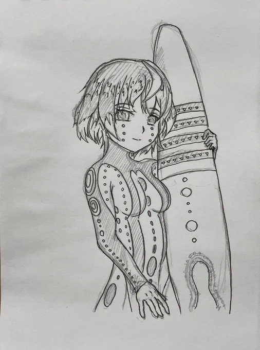 ワンジナちゃん描いてます。 #FGO
