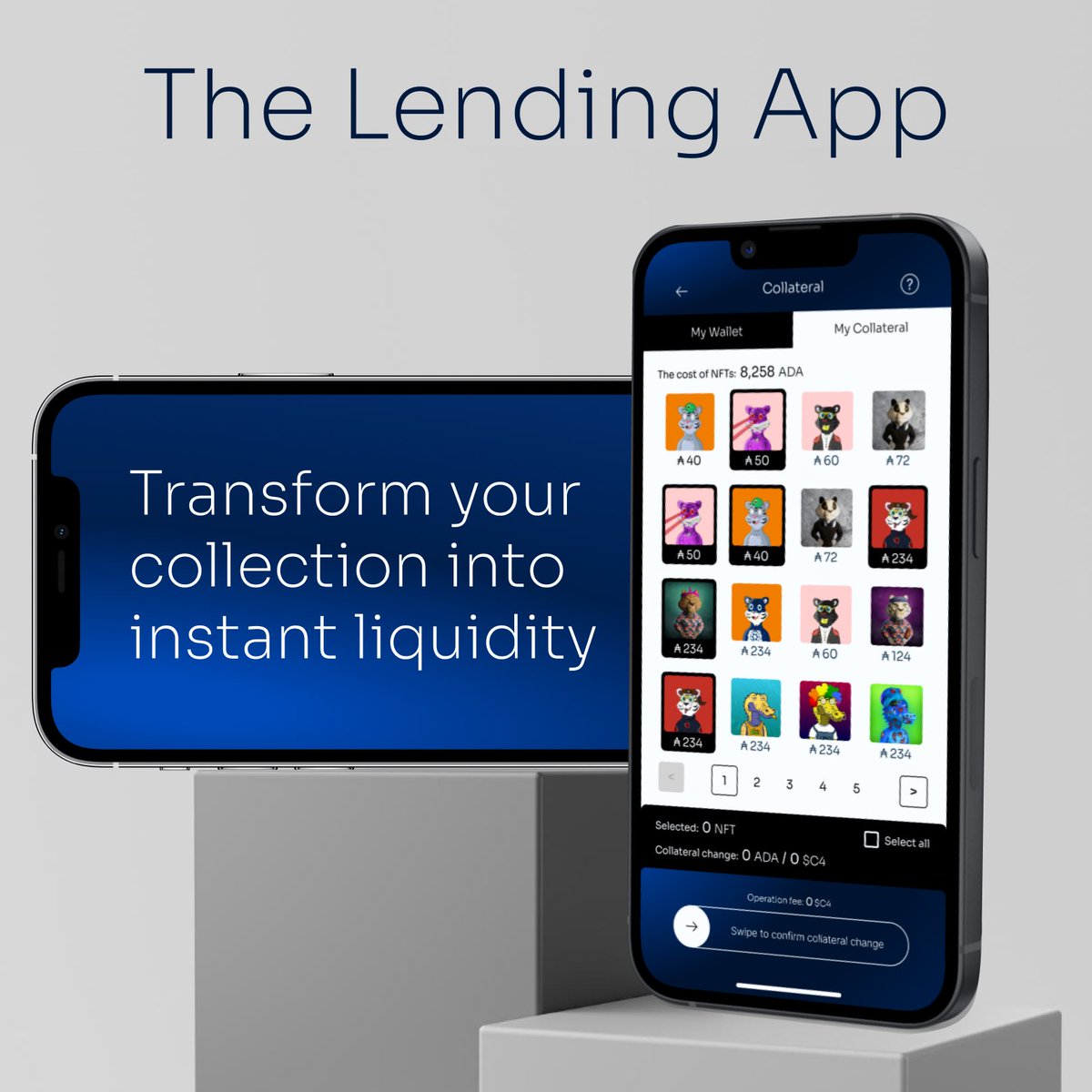 Project founders can apply to have their NFTs accepted as collateral on "Lending App."💰

‼️"Lending App" offers credit lines to holders of approved projects based on their portfolio‼️

⬇️⬇️⬇️
Apply here: lapp.finance