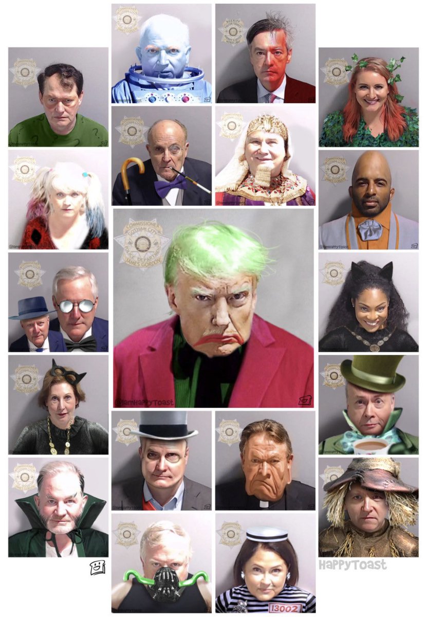 MichaelCohen212's tweet image. I don’t know who created this, but it’s genius. Let’s give it a fitting title. I say we create a reality show and call it, “The Inmates of Arkham Asylum”. #TeamCohen
