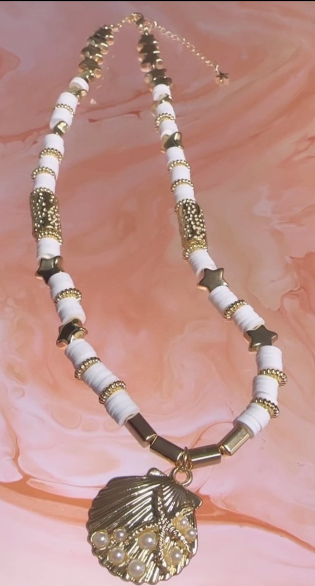 beadifusiones's tweet photo. El 50% de la venta de este precioso collar va para nuestros niños chic@s !!! Vamos que es por una buena causa y es un collar precioso chapado en oro. La foto no le hace justicia de verdad 💚 Son 12€ + envío (2 ordinario y 4,50 certificado). Quien se anima? #comprasolidaria https://t.co/zraemNj3kH
