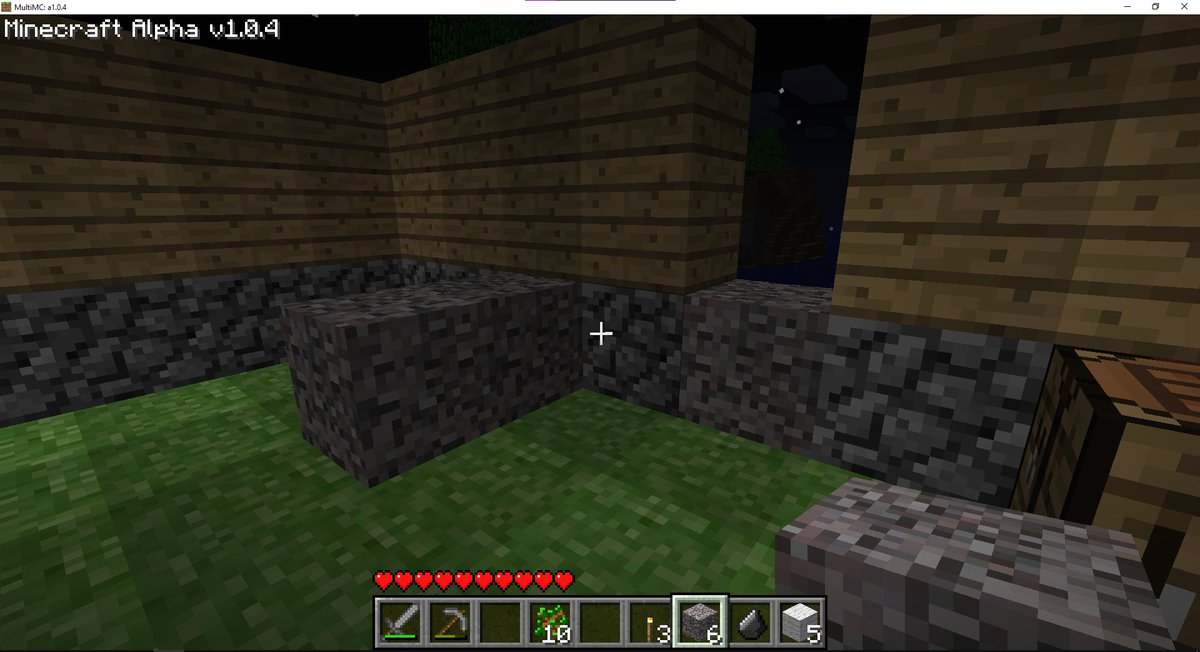 OldMinecraftPic's tweet photo. Also the textures !!!!! I feel so nostalgic rn https://t.co/06FFIAnMGU