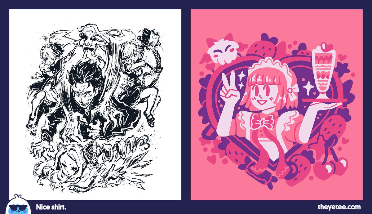 Today's #dailytees were just interested in getting a cool drink, that's it! https://t.co/SEPwJUM28l