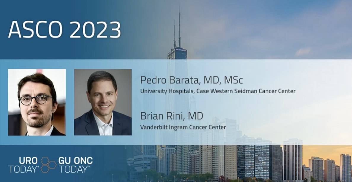 urotoday's tweet photo. From trial to treatment: exploring the lasting impact of #KEYNOTE426 in #KidneyCancer. @brian_rini @VUMC_Cancer and @PBarataMD @caseccc discuss five-year follow-up data and emphasize the importance of giving pts access to all active mechanisms upfront > https://t.co/uWiFiUZcVT https://t.co/JYHshIOjGR