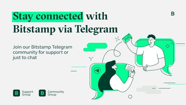 🤝 Connect with the Bitstamp Support and Community on Telegram! 🌐📱

Need assistance? Our Support group is here to help you navigate the crypto world seamlessly.

Looking for like-minded crypto folks? Join our Community group to discuss trends, trading strategies, and more!

👉