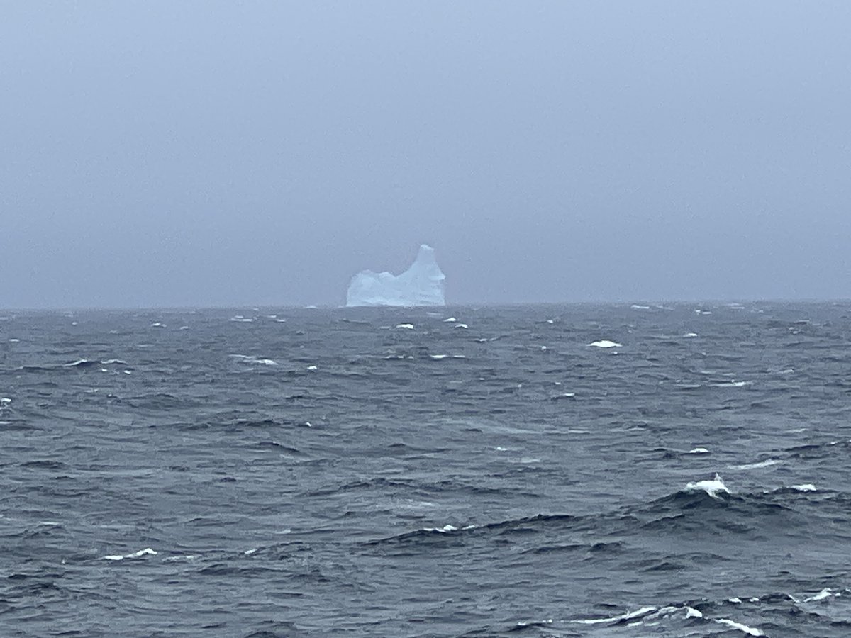 US_SciOD's tweet photo. Nothing can stop the mighty JR!  Except for those pesky expedition specific exceptions. For #EXP400, we paused to monitor a couple icebergs that were getting a little too close 🧊⛴️ 🧊. If you've sailed previously, what challenges did you face?
#NSFfunded #expedition #icebergs https://t.co/LyFqh8U5lS