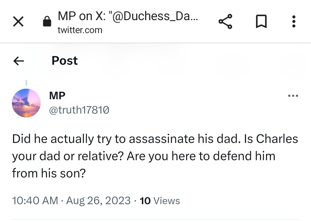I was just told that Harold's fantasy to assassinate his father doesn't matter because he didn't actually turn rhat dream I to reality 🤦🏻‍♀️