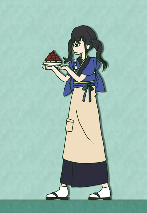 リコリス・リコイル8話#リコリコ #古代壁画風 