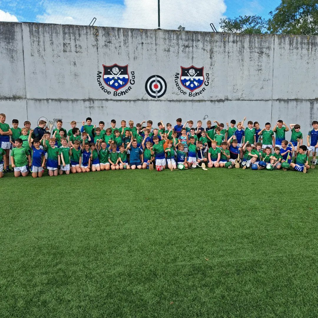 MurroeBoher's tweet photo. Summer Hurling Camp 2023.
A great turnout with over 70 Bord na nOg players in attendance at this year's Summer Hurling Camp.
The players had three great days of entertainment with the visit of Liam McCarthy Cup on Wednesday and All Ireland winning hurler Peter Casey on Thursday. https://t.co/sotO9U9ZdG
