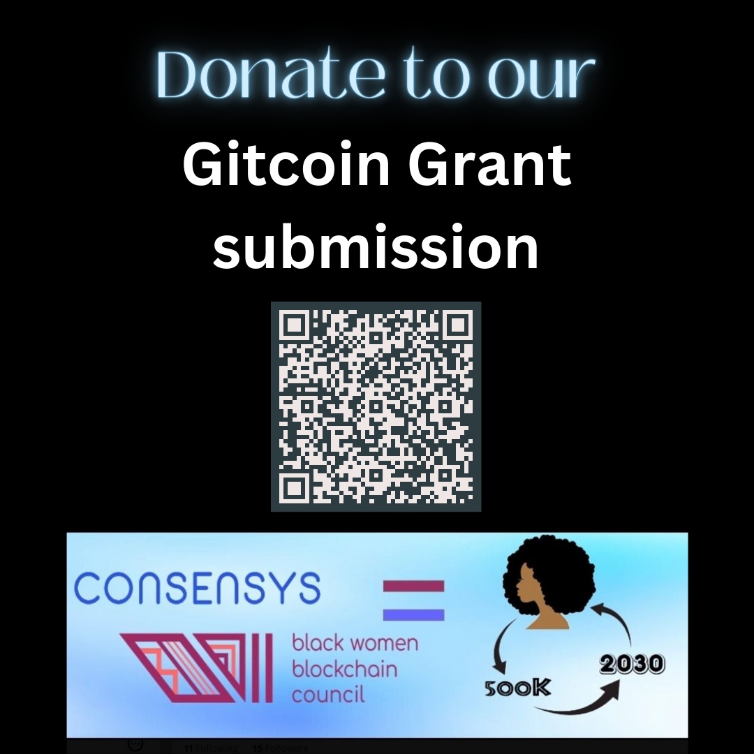 IWBevent's tweet image. Support 500K by 2030 during this Gitcoin Grant round.
Please consider contributing to our grant during this Gitcoin Grant round.
🔗 explorer.gitcoin.co/#/round/10/0x2…
Scan QR Code
#gitcoingrant #blockchain #web3
#DiversityInBlockchain #EmpoweringWomen