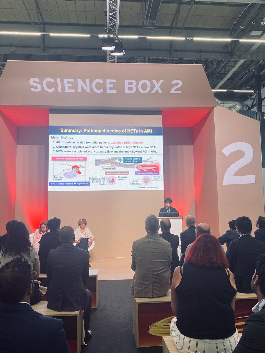 ARita_FPereira's tweet photo. #ESCCongress day 2
Another day full of science
Excellent presentations on the Young Investigator Awards Session in Coronary Pathophysiology and Microcirculation
#ESCAbstract #ESCYoung
@ViclouiseJ @cfcamm @JohannesGrand https://t.co/73T2MMbsC8