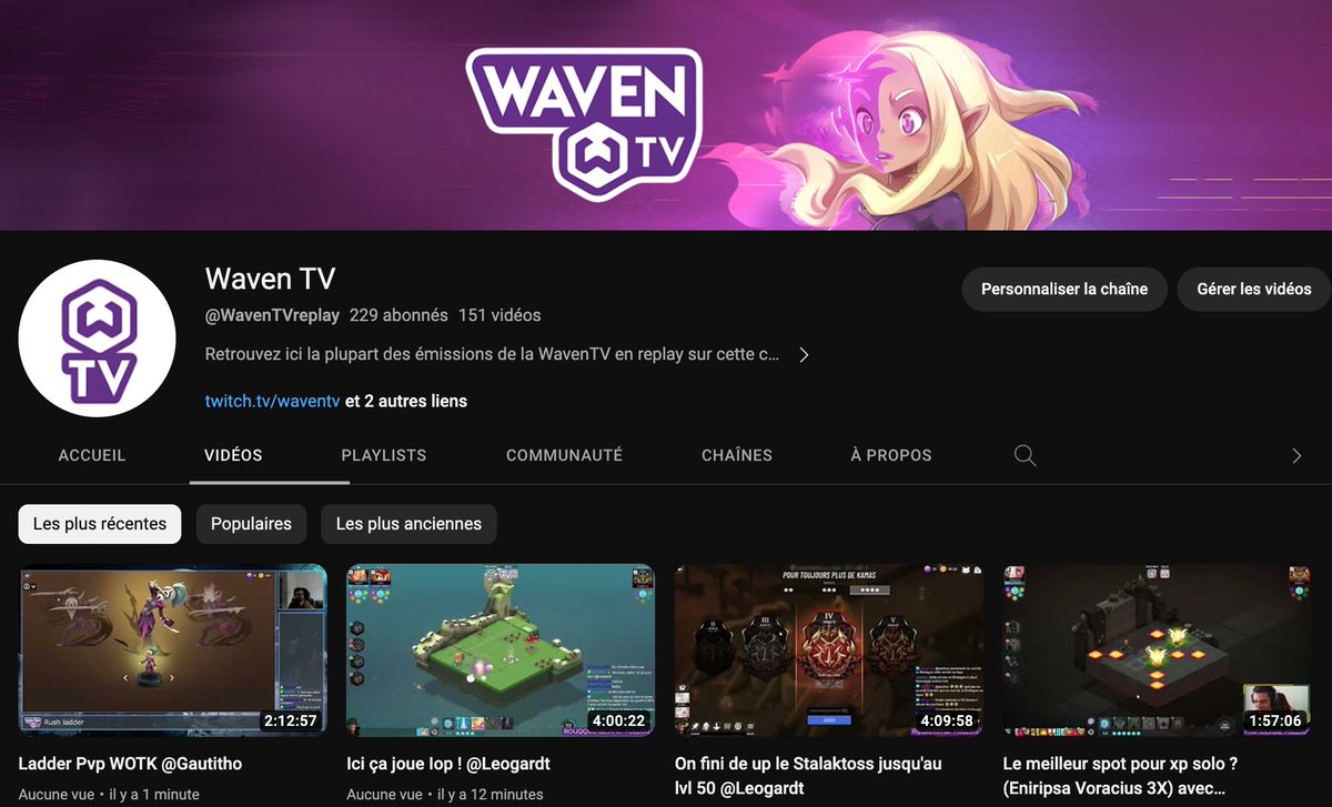 WavenTV's tweet photo. De nouvelles rediffs sont disponibles sur YouTube ! 
(Je vais peut-être même bosser sur les descriptions ! 👀 Peut-être qu'un jour je m'occuperai des miniatures 😂)
https://t.co/h5KrjZYdGk https://t.co/dAImjqUt62