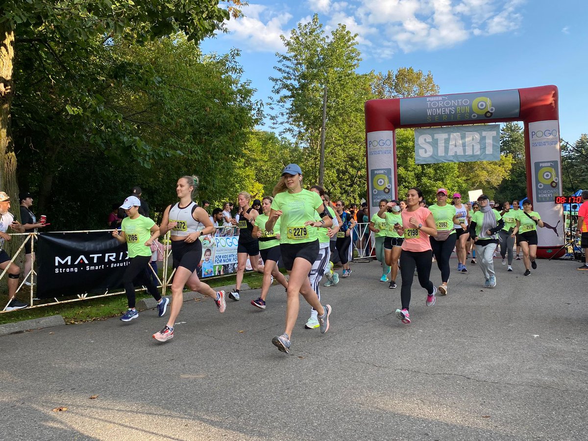 MatrixJHTcanada's tweet photo. Great day for  Toronto Womens Run event 

#womensetthepace https://t.co/RGtRpNlMNs