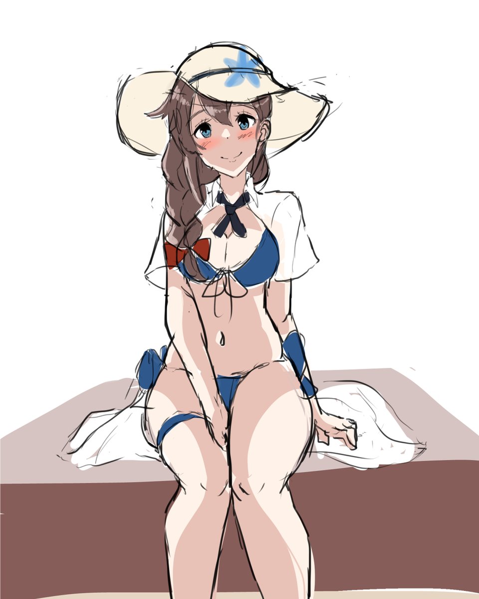 時雨(艦これ) 「全時雨提督を殺しにかかってる時雨くんのrkgk」|ベルクート@艦これ絵描きのイラスト