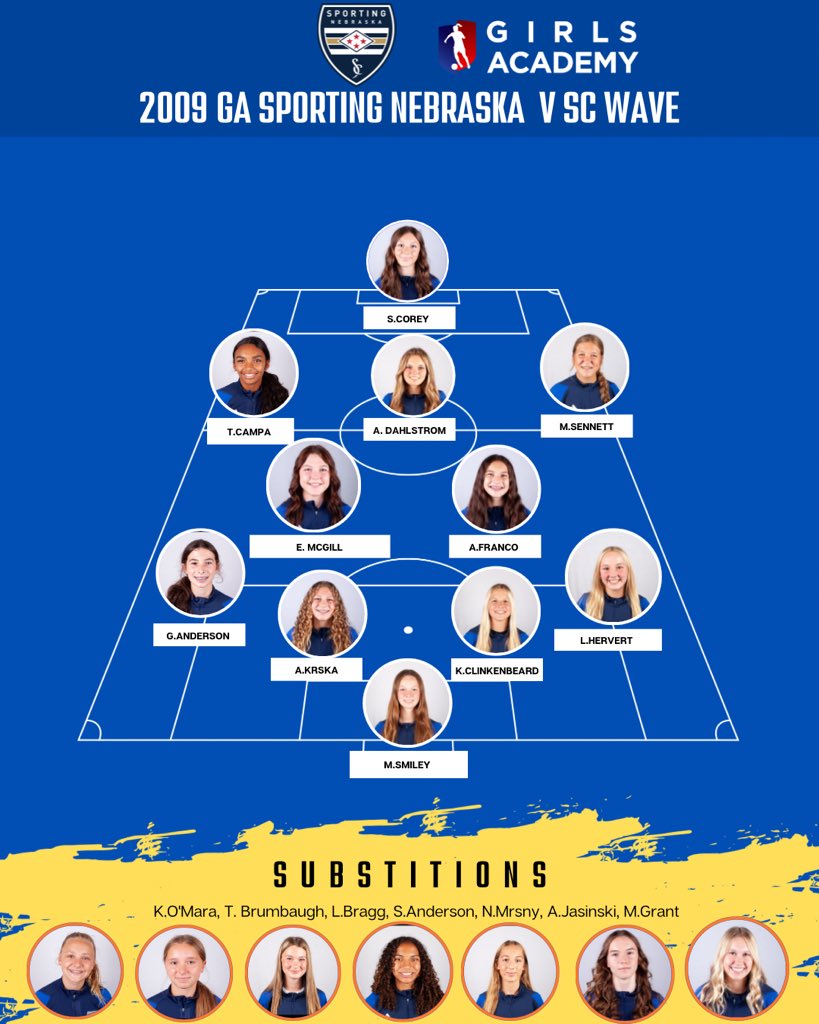 SNFC09RL's tweet photo. Todays @GAcademyLeague starting line up v SC Wave.@SNFCGirlsGA https://t.co/I3SGM4qOed