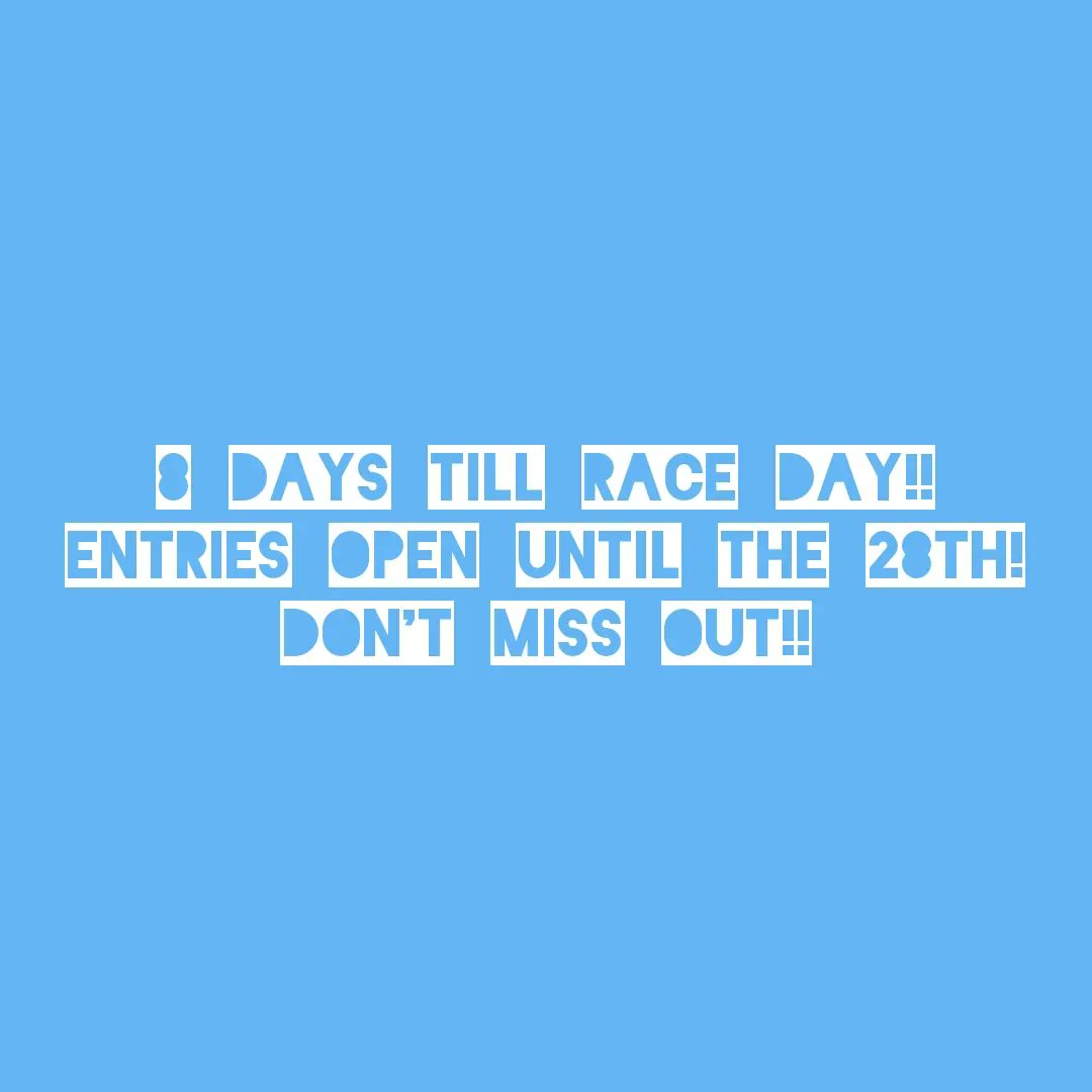 Only 2 days left to enter this year's Sawtry 10 miler! 
Don't miss out on your place! 
Link in our bio! 🩵🤍🩵🤍🩵
#running #runtogether #instagood #iloverunning #runnersofinstagram #instarunners #raceday #runningrace
