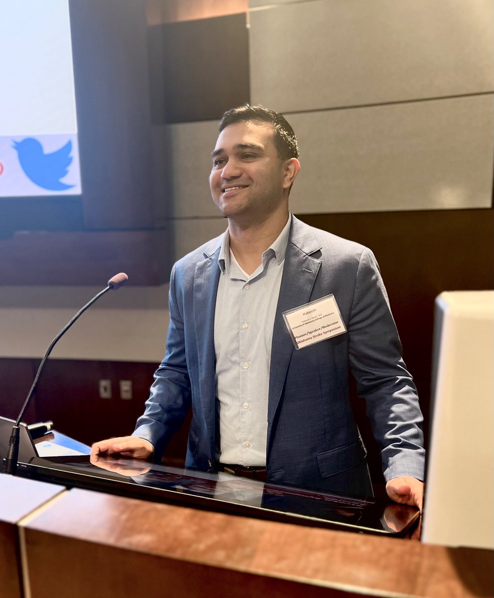 Zachary A. Smith, M.D. (@zacharyasmithmd) on Twitter photo Inaugural stroke symposium today at <a href="/OUHealth/">OU Health</a>, exceptionally led by <a href="/HakeemShakirMD/">Hakeem Shakir</a> and <a href="/OU_Neurosurgery/">University of Oklahoma Neurosurgery</a> team! Great day for cerebrovascular health in #okc. #stroke #neuroscience Inaugural stroke symposium today at <a href="/OUHealth/">OU Health</a>, exceptionally led by <a href="/HakeemShakirMD/">Hakeem Shakir</a> and <a href="/OU_Neurosurgery/">University of Oklahoma Neurosurgery</a> team! Great day for cerebrovascular health in #okc. #stroke #neuroscience
