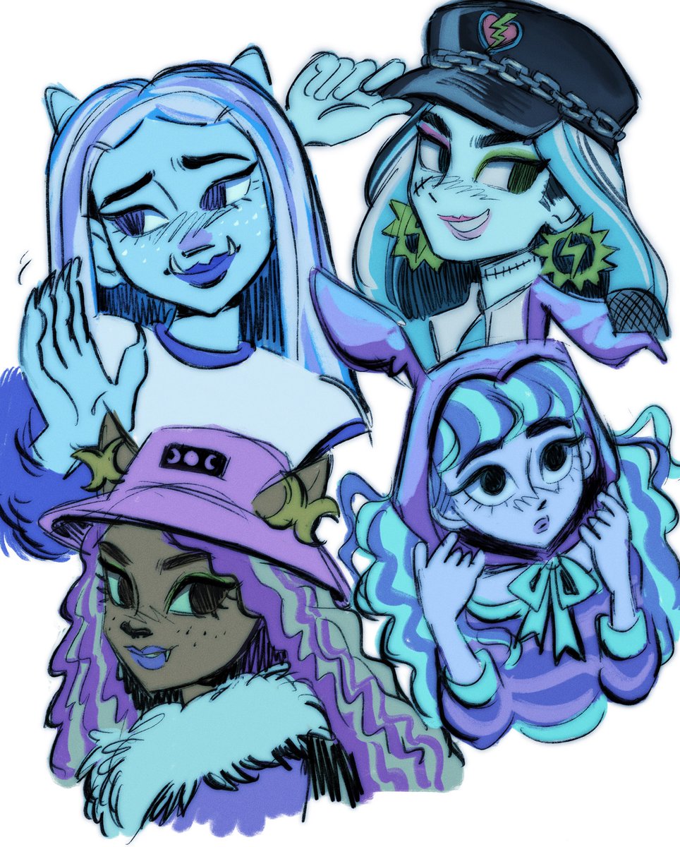 thank u guyz for suggesting g3 ghouls for me to draw!!!!! gonna do some more methinks….who else do u wanna see??