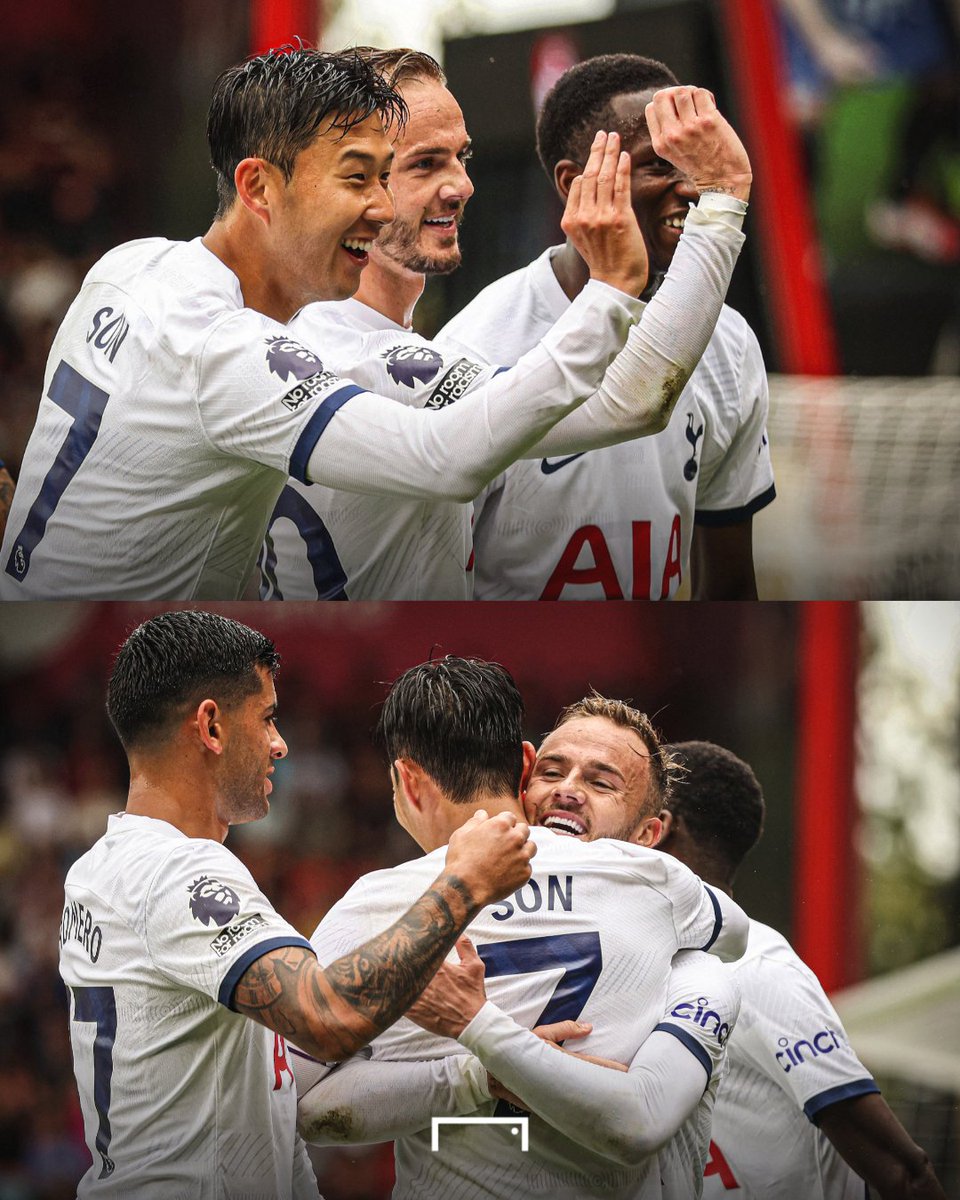goal's tweet photo. Son Heung-min's got a new bestie at Spurs 🥰 https://t.co/pj1UjL19aC