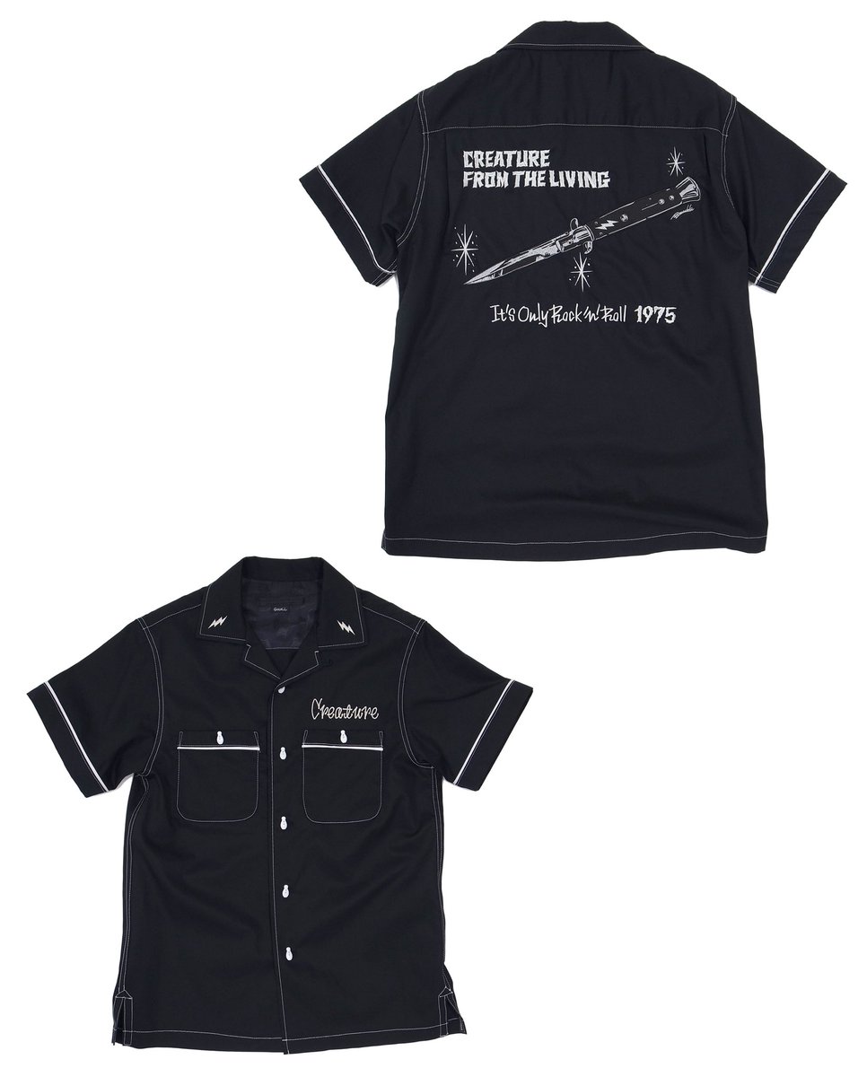 greed_store's tweet photo. #creaturefromtheliving
2023 S/S『IT'S ONLY ROCK'N'ROLL 1975』!!
●「IT'S ONLY ROCK'N'ROLL 1975」Bowling Shirt!!
#CFTL ならではな着丈長めの美しいシルエットが特長!!
Tシャツとの重ね着がおすすめ!!
◎詳しくはコチラ
https://t.co/uCBq4UaHo2
◎ご購入はコチラ
https://t.co/ufFGaiNgUM https://t.co/uahDpxomQ5