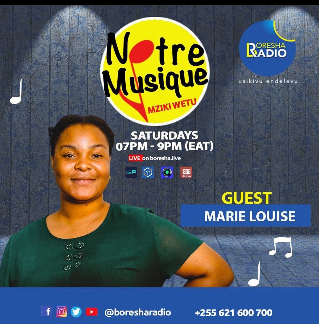 BoreshaRadio's tweet photo. Ni Leo Usiku Usikose Kusikiliza #NotreMusique 🎶🎶
Saa 1  hadi 3 Usiku ni Hapa hapa @BoreshaRadio 📻📻📻🔉🔉  kupitia https://t.co/AbtcWqTAc4 
Kwa Maoni Ushauri Call /Whatsapp 0621600700
#Usikivuendelevu https://t.co/ytj3F38STV