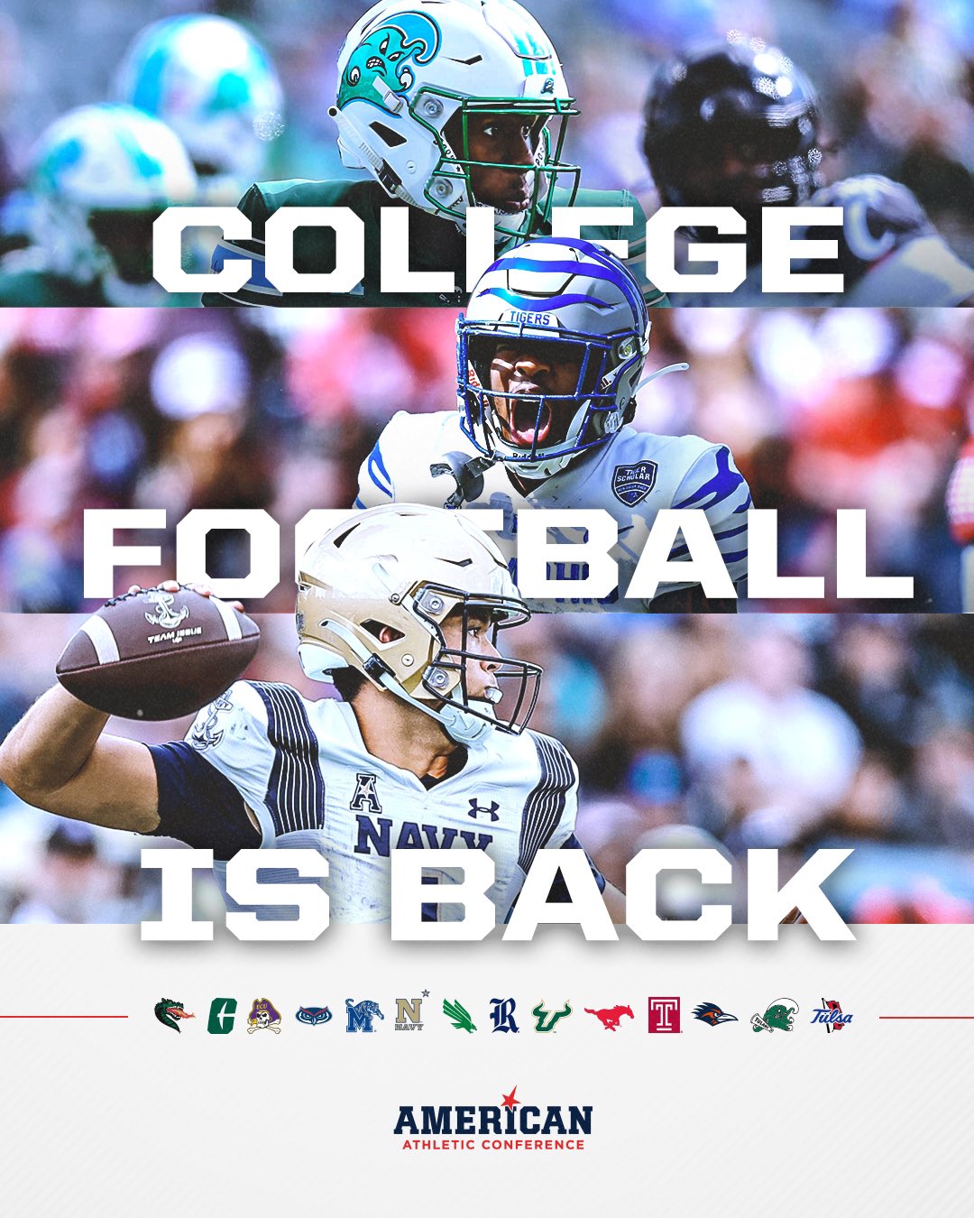 Ncaa American Athletic Conference Football Teams 2025