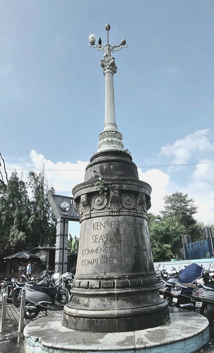 @mumbaiheritage I noticed this historical memorial during my walk today.. And on further reading about Kennedy seaface came across this link and some articles too. I think great restoration work and educating ppl is being done by #khakitours. 👏#mumbaiheritage