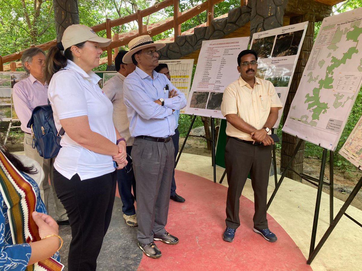 DiputheDK's tweet photo. Community Based Eco Tourism by Forest PLUS 2.0(USAID) Medak Telangana. Project review by USAID
@usaid_india @plus_forest @Collector_MDK @tstourism @TelanganaForest @ecotravel @USAID @KTRBRS @TelanganaCMO @incredibleindia https://t.co/oZF3YICneM