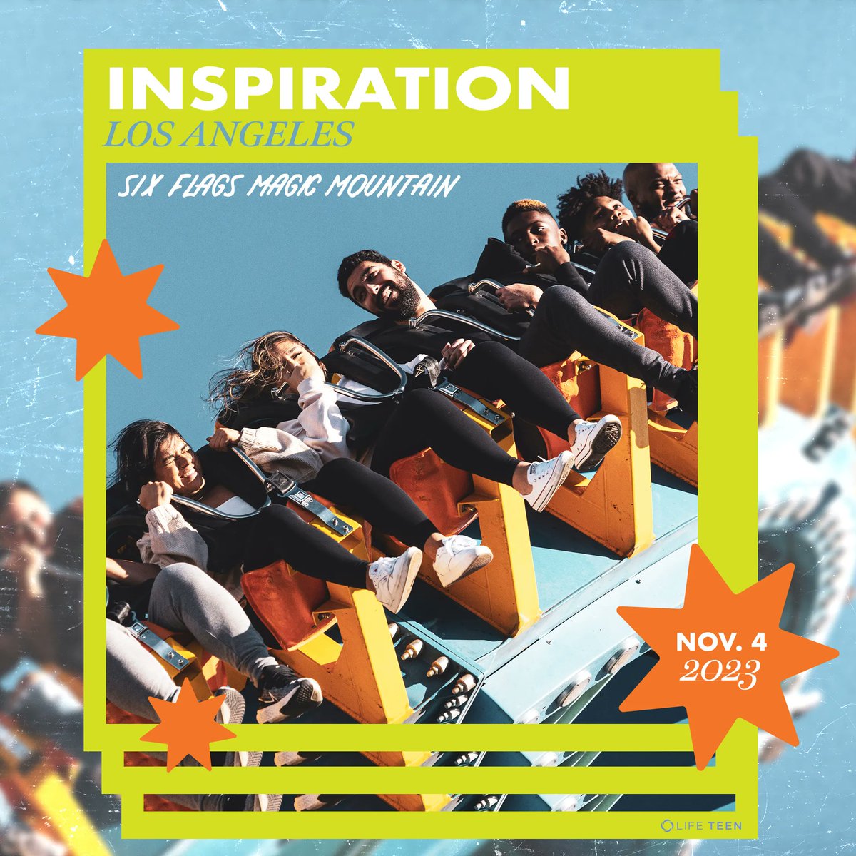 LifeTeen's tweet photo. From the dedicated disciple to the hesitant teen, the Inspiration Tour is the place for quality relational ministry. The theme park atmosphere and a powerful Gospel-centered event set the stage to encounter Jesus:
https://t.co/Dn3hrpeDjm
#lifeteen
#InspirationLA #InspirationSA https://t.co/VH5kXhpq9Z