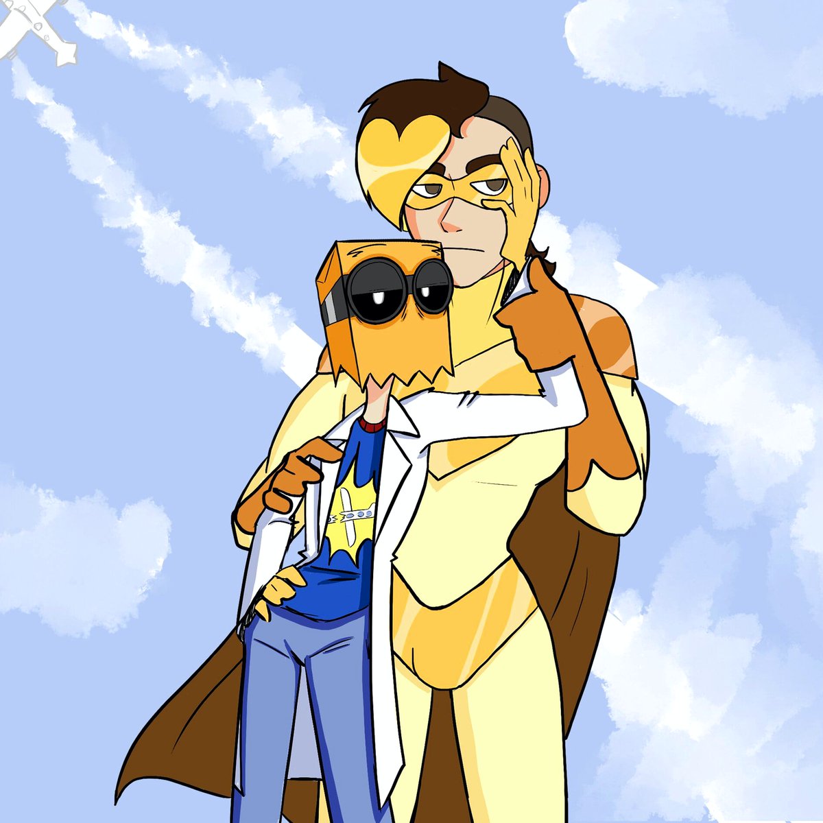 homonstrum's tweet photo. Why is there so little art with these two?!
I think they look great together!
I need more art with #PaperGold!
****
Почему так мало артов с этими двумя?!
Считаю, что они отлично смотрятся вместе!
#villainous #villanos #villainousart #drflug #goldheart #злыдни #злыднифанарт https://t.co/L6eH72OYUe