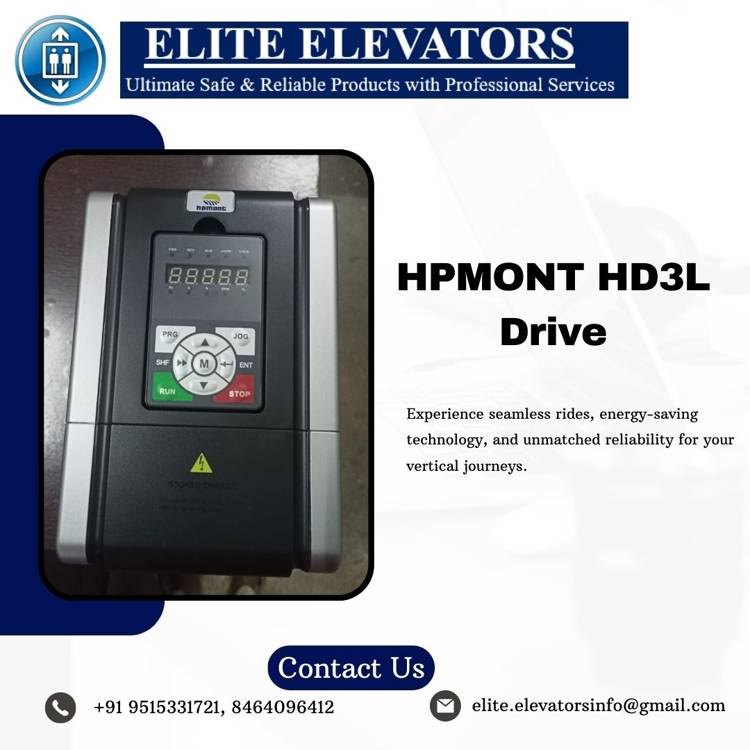 elite_elevator's tweet photo. "Introducing the HP MONT HD3L Drive: Redefining Elevator Performance! Elevate your vertical journeys with cutting-edge technology. Enjoy seamless payments through debit/credit cards and flexible EMI options!"

For more details contact: 9515331721, 8464096412 https://t.co/t4p4747bTT