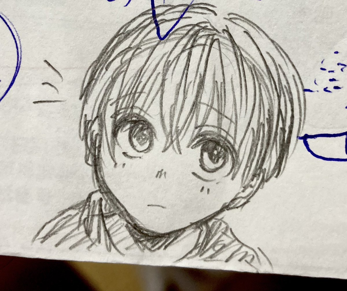 一発描きらくがき🙏 