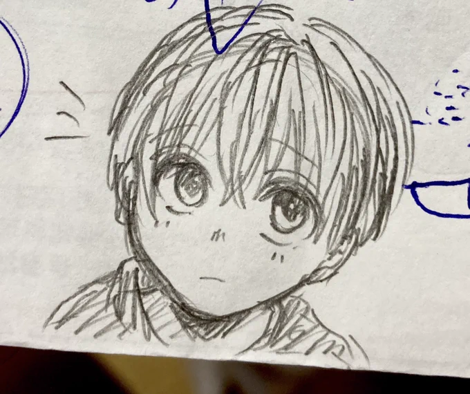 一発描きらくがき🙏 