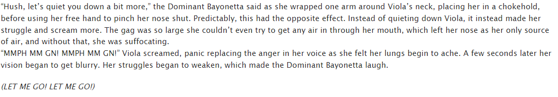 kingnothing1996's tweet photo. New story up on AO3!

In this Bayonetta story, Viola finds herself in an unfamiliar castle, without her Katana or Cheshire, and stumbles upon a twisted and perverted scene, which she's dragged into.

Kinks: BDSM, Latex, Selfcest, Incest

Read it here: https://t.co/7IpP9weIoH https://t.co/00lSYXHlFf