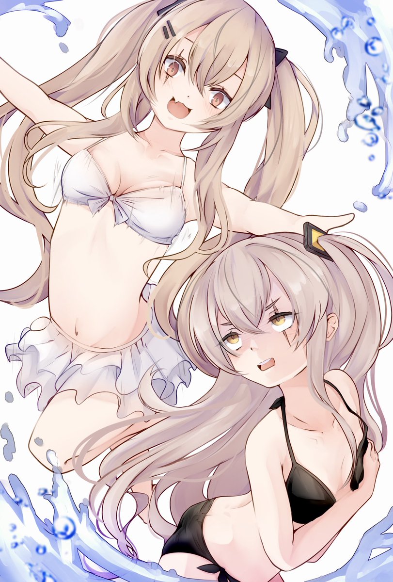 nachisan_ninja's tweet photo. UMP Sisters
 #ドールズフロントライン  #少女前线 https://t.co/Q20zvY2OTP
