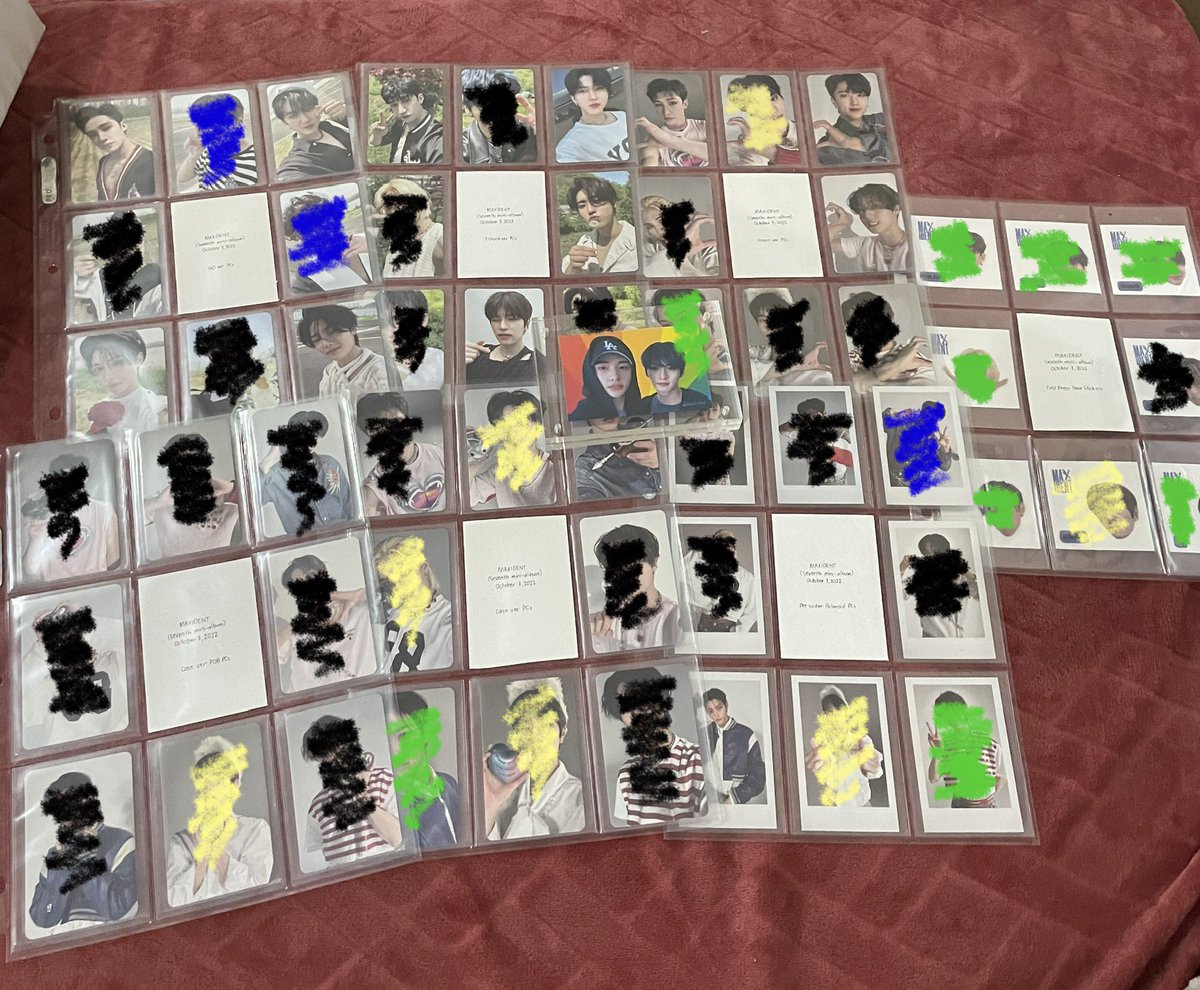 w2bmin's tweet photo. 📬  ༘⋆ wts lfb ph .ᐟ lf kahati

stray kids maxident pcs
₱ 60 pcs | ₱ 20 pola

marked are taken ! prio taking more 
T&amp;C 📍 payo once all are taken 

#. skz t-crush go half heart bang chan seo changbin han jisung lee felix kim seungmin yang jeongin https://t.co/taRSrvgVpi