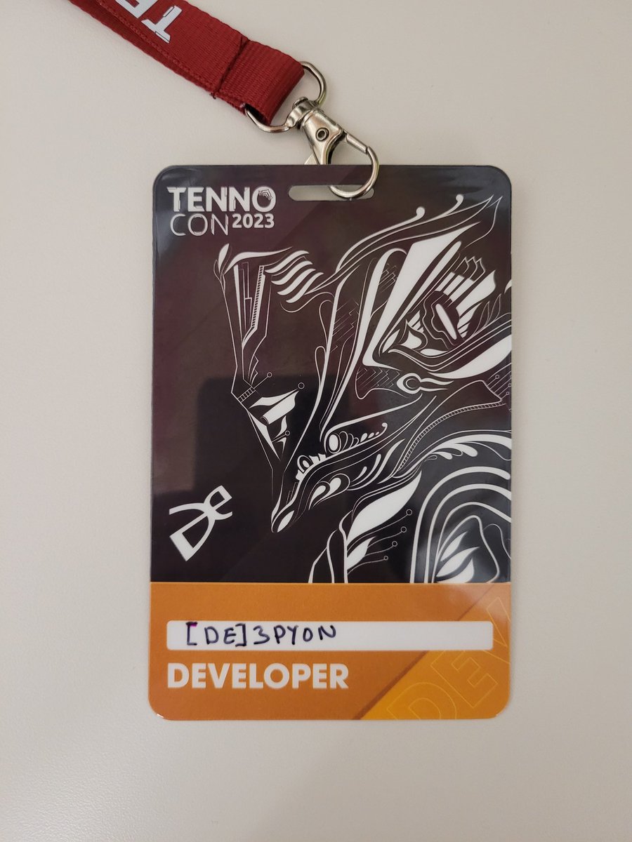 Excited for this one! #tennocon2023 #TennoCon 

Gonna be so emotional seeing people's reactions 😭😭😭