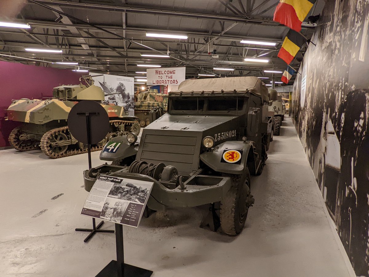 MartinKoenigsb2's tweet photo. And It Don't Stop! #BackToBovington May, '23 UK @tankmuseum Lend-Lease M9 Half-track (Part of the M3 Family),Brit Morris Light Reconnaissance Car, and American M5 Light Tank #MarTMar2Euro23 #TankMuseum #Halftracks #ArmouredCars #Tanks #Bovington #M9 #MorrisLRC @USAS_WW1 https://t.co/vRMLb4bann